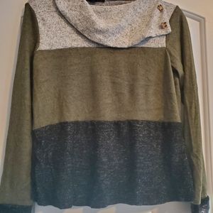 Brushed long sleeve top